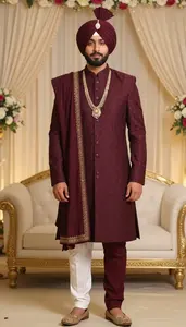 Man In Mid 20s Wearing Traditional Wedding Set