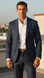 Professional Southern European Man Man In Sophisticated Suit