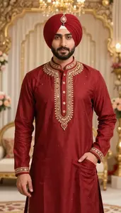 Refined Punjabi Man In Kurta