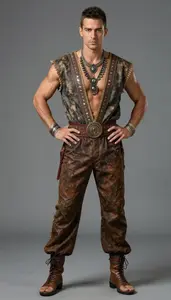 Character Gypsy Costume Nordic Man Man
