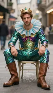 Colorful Mermaid Costume Costume