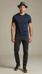 Friendly Central European Man Man In Travel Clothes For Men