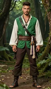 Pirates Caribbean Costume Costume Festive Men S Wear