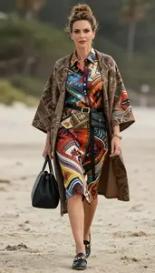 Artistic Dress For Women Stock Photo