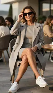 Lookbook Style Professional Dress Mature Woman Refined Woman