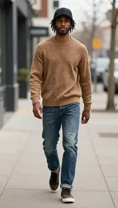 Style Inspiration Extended Length Wool Sweater