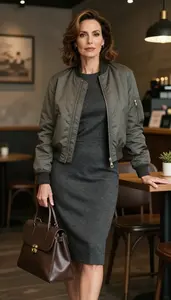 Tailored Fit Winter Midi Dress Undone Aesthetic