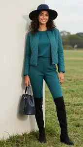 Editorial Professional Top And Dress Pants Light Skinned Woman Woman Fashion