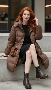 Formal Contemporary Dress For Women Stock Photo