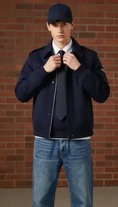 Sharp Pale Skinned Man Man In College Sweatshirt Style
