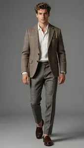 Checked Blazer Outfit Idea Confident Men S Fashion