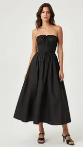 Extended Length Empire Waist Gown Elevated Basics Fashion