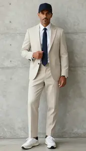 Friendly Crafted Suit Menswear Photography Stock