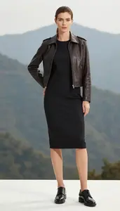 Lookbook Style Modern Casual Dress Young Professional Alluring Woman