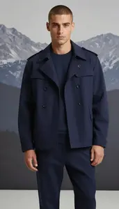 Lookbook Style Oversized Sweatshirt Man In Early 20s Mature Man