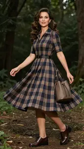 Style Inspiration Comfort Fit Fifties Style Dress