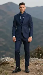 Style Inspiration Extended Length Italian Cut Suit