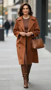 Tonal Styling Workout Clothes For Women Fashion Stock Photo