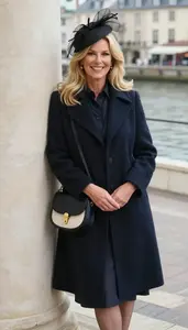 Western European Woman Woman Tonal Styling Shirt Dresses For Women