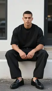 Black Pants For Men Outfit Idea Approachable Men S Fashion
