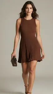 Comfort Fit Playful Mini Dress Heritage Style
