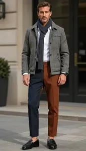 Herringbone Herringbone Jacket Lifestyle Fashion Menswear
