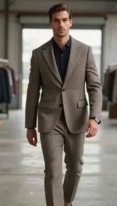 Light Skinned Man Man Premium Wool Suit For Dinner Date