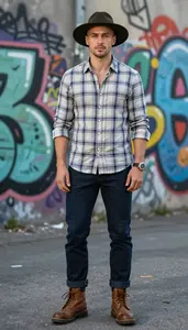 Linen Shirt Stock Photo Plaid Fashion