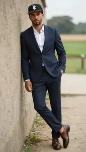 Professional Anglo Man Man In Wedding Attire For Men