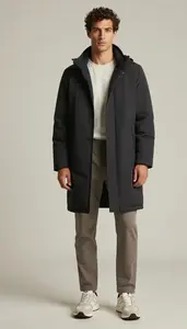 Professional Western European Man Man In Mens Winter Coats