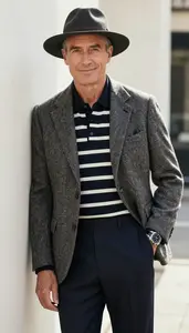 Tweed Jacket Outfit Idea Polished Men S Fashion