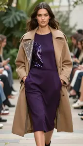 Women S Solid Color Dress Contemporary Style