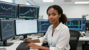 Finance Expert Calculating Returns On Investment