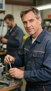 Locksmith Repairing Equipment Professional Stock Photo