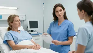Medical Professional Providing Patient Care
