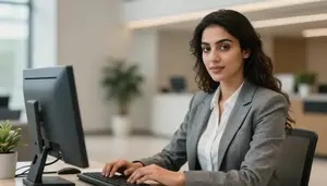 Typing On Computer Cfo