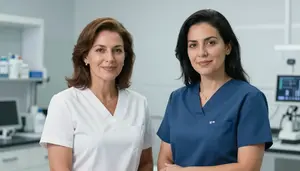 Vascular Surgeon Providing Care Healthcare Stock Photo