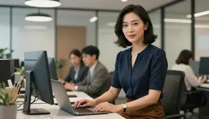 Web Developer Professional Business Stock Photo