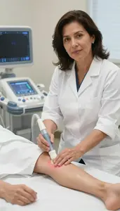 Woman Dietitian Professional Stock Photo