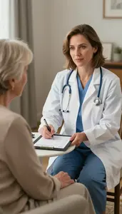 Woman Nephrologist Professional Stock Photo