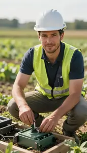 Agronomist Demonstrating Expertise
