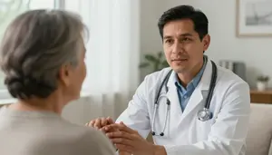 Man Healthcare Professional Emotional Support