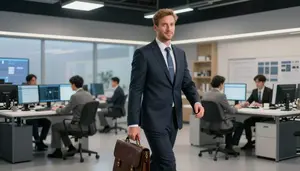 Professional Business Analyst Leading Team