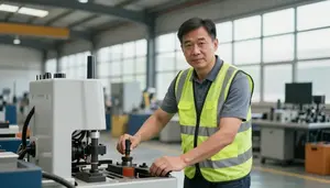 Professional Recycling Coordinator Stock Photo
