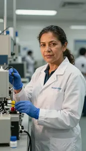 Repairing Equipment Pharmaceutical Researcher