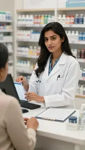 Woman Cardiologist Professional Stock Photo