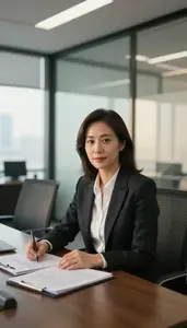 Woman Investment Professional Optimizing Asset Allocation