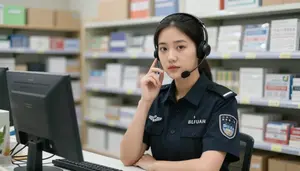 Archivist In Workplace