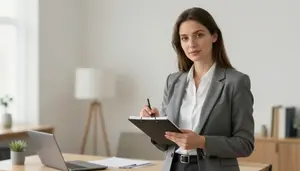 Experienced Accountant Professional Business Stock Photo