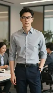 Experienced Business Analyst Professional Business Stock Photo